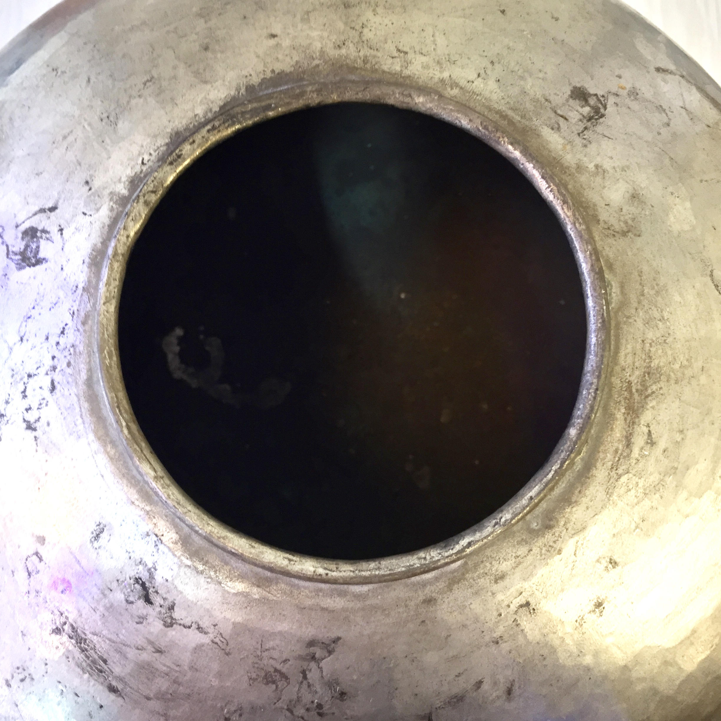 Hand Hammered Metal Planter | Metal Pot | Vintage Home Decor | Large Planter | Bohemian Home | Boho Decor | Home Decor | Holiday Gift Idea