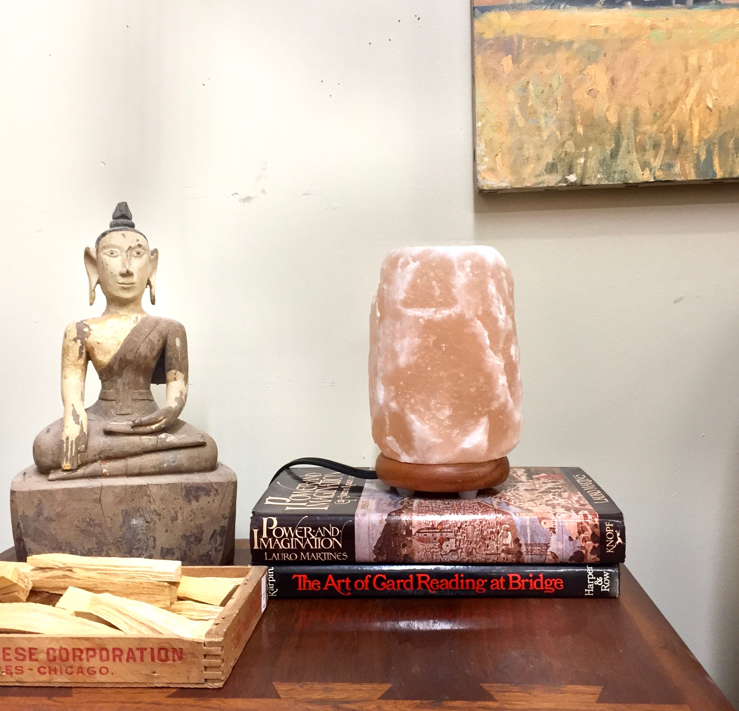 Pink Himalayan Salt Lamp | Natural Rock Salt Lamp | Air Purifying Lamp | Meditation | Reiki | Holiday Gift Idea | Holistic Health Yoga