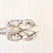 Vintage Sterling Silver Lobster Brooch | Lobster Pin | Sterling Silver Brooch Pin | Lobster Jewelry | Holiday Gift Idea | Vintage Jewelry