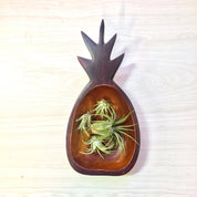 Vintage Wooden Pineapple Bowl | Pineapple Trinket Dish | Catch All Dish | Boho Home | Home Decor | Midcentury Modern Decor | Wooden Dish
