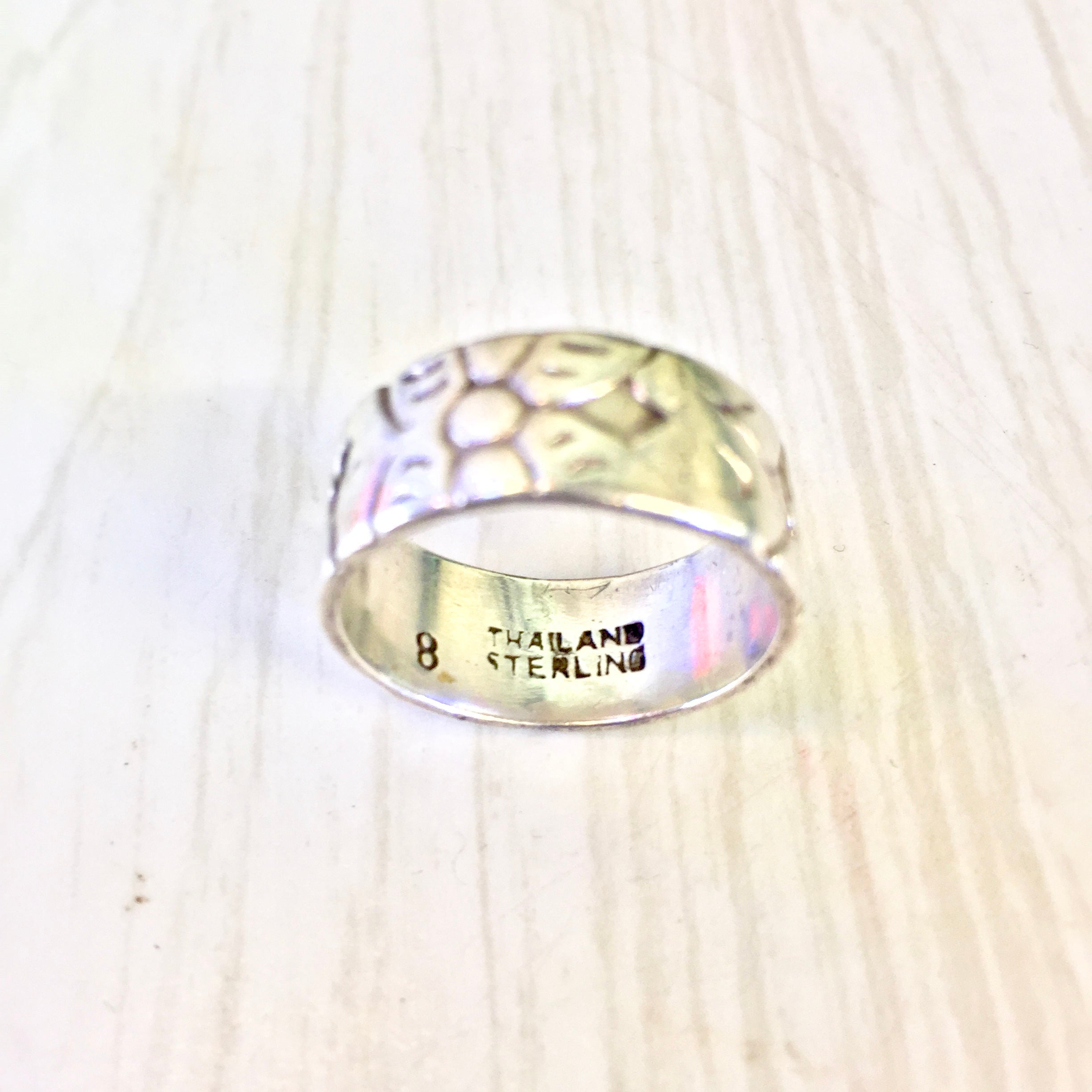 Vintage Silver Ring, Floral Ring, Floral Design, Sterling Silver, Vintage Jewelry, Band Ring, Statement Ring, Engagement Jewelry, Wedding