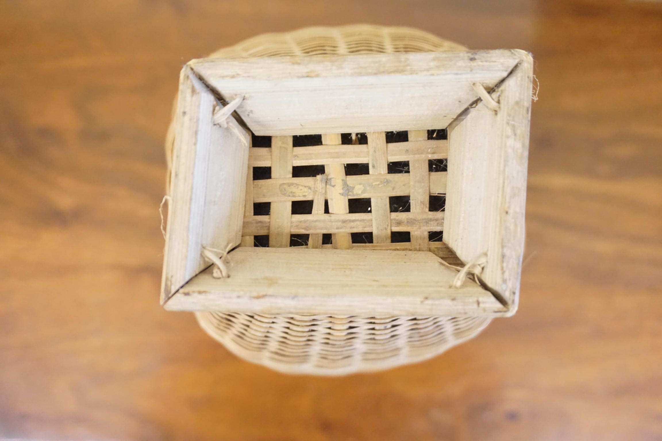 Pair of Two Rattan Wrapped Vases | Ceramic Vases Wrapped in Rattan | Rattan Home Decor | Bohemian Home Decor | Boho Home |Rattan Vase |Weave