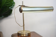 Vintage Brass Table Lamp | Brass Desk Lamp | Midcentury Modern Lamp | Brass Lamp | MCM Home Decor | MCM | Vintage Home Decor |