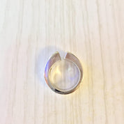 Abstract Sterling Silver Ring | Minimalist Jewelry | 925 Ring | Thick Band Ring | Holiday Gift Idea | Gift for Her | Statement Jewelry |