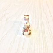 Abstract Sterling Silver Ring | Minimalist Jewelry | 925 Ring | Thick Band Ring | Holiday Gift Idea | Gift for Her | Statement Jewelry |