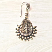 Sterling Silver Goddess Earrings | Vintage Goddess Earrings | Sterling Silver Jewelry | Dangle Earrings |Vintage Earrings|Statement Jewelry