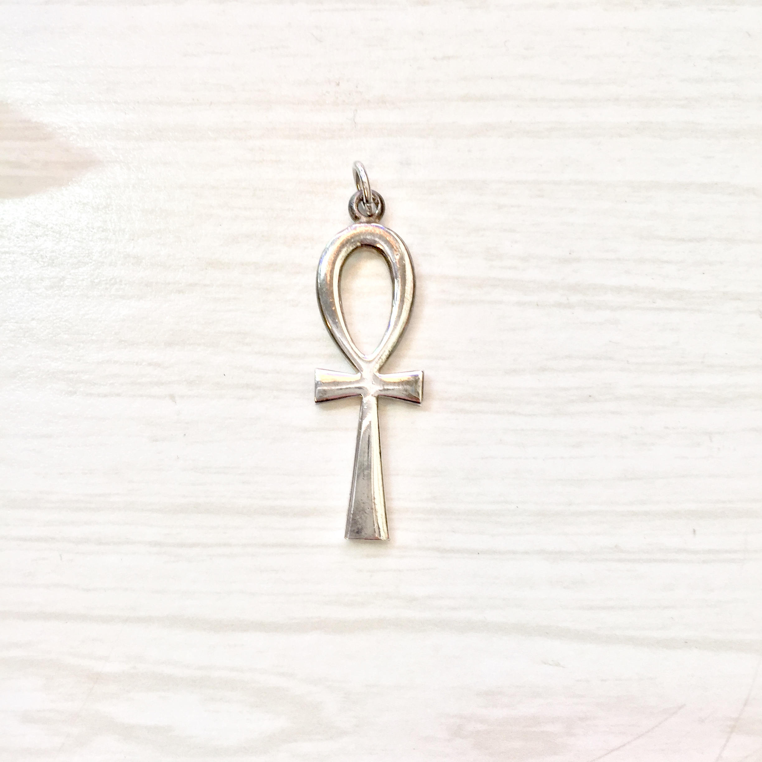 Sterling Silver Ankh Pendant | Egyptian Ankh | Silver Ankh Pendant | Vintage Pendant | Necklace | Egypt | Egyptian | Symbol of Life | Gift