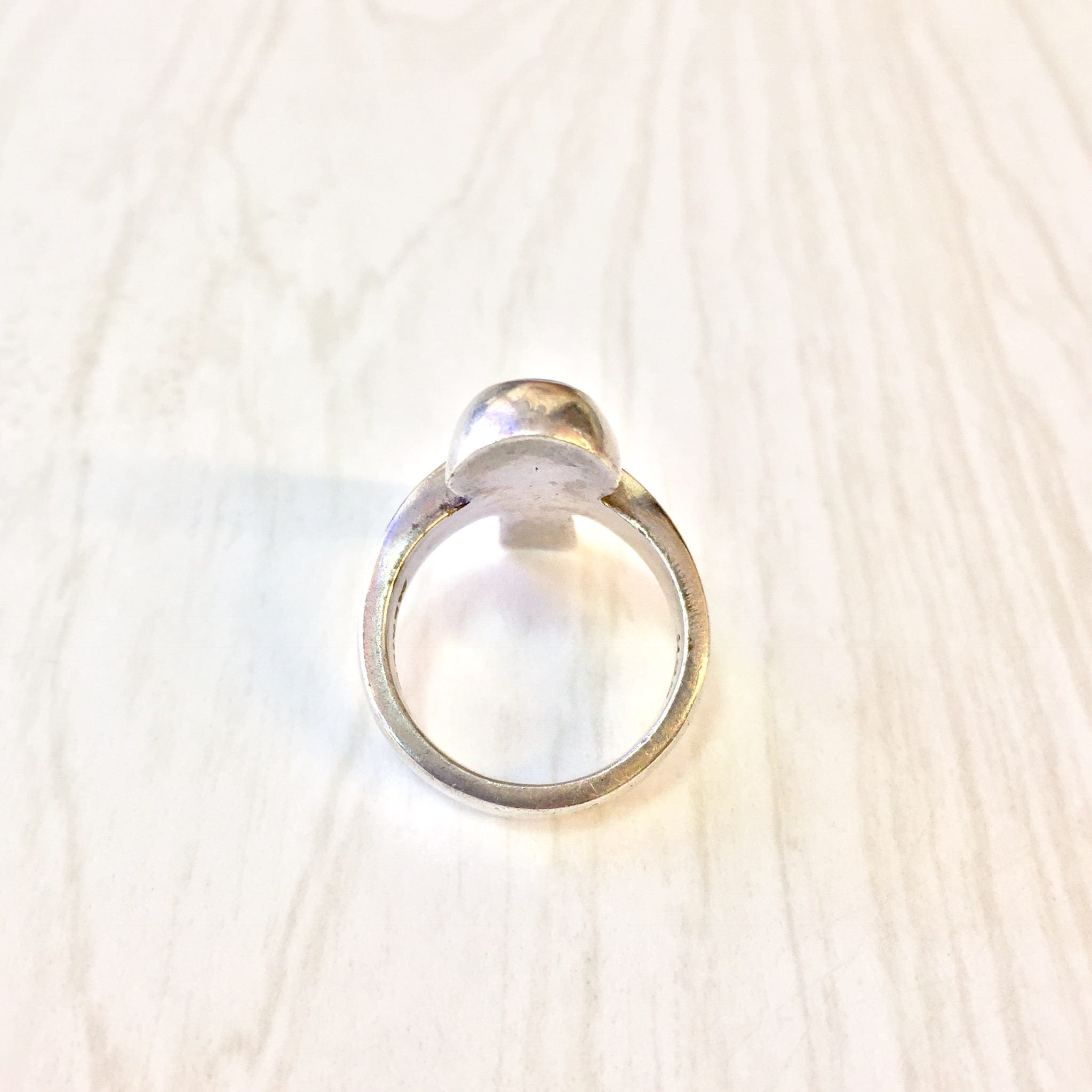 Vintage Sterling Silver Ankh Ring with Black Onyx | Egyptian Jewelry | Statement Ring | Ankh Jewelry | Holiday Gift Idea | Black Ring |