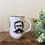 Mustache Mug | Mustache Protector Mug | Coffee Mug | Gift for Him | Gift for Dad | Ceramic | Tea