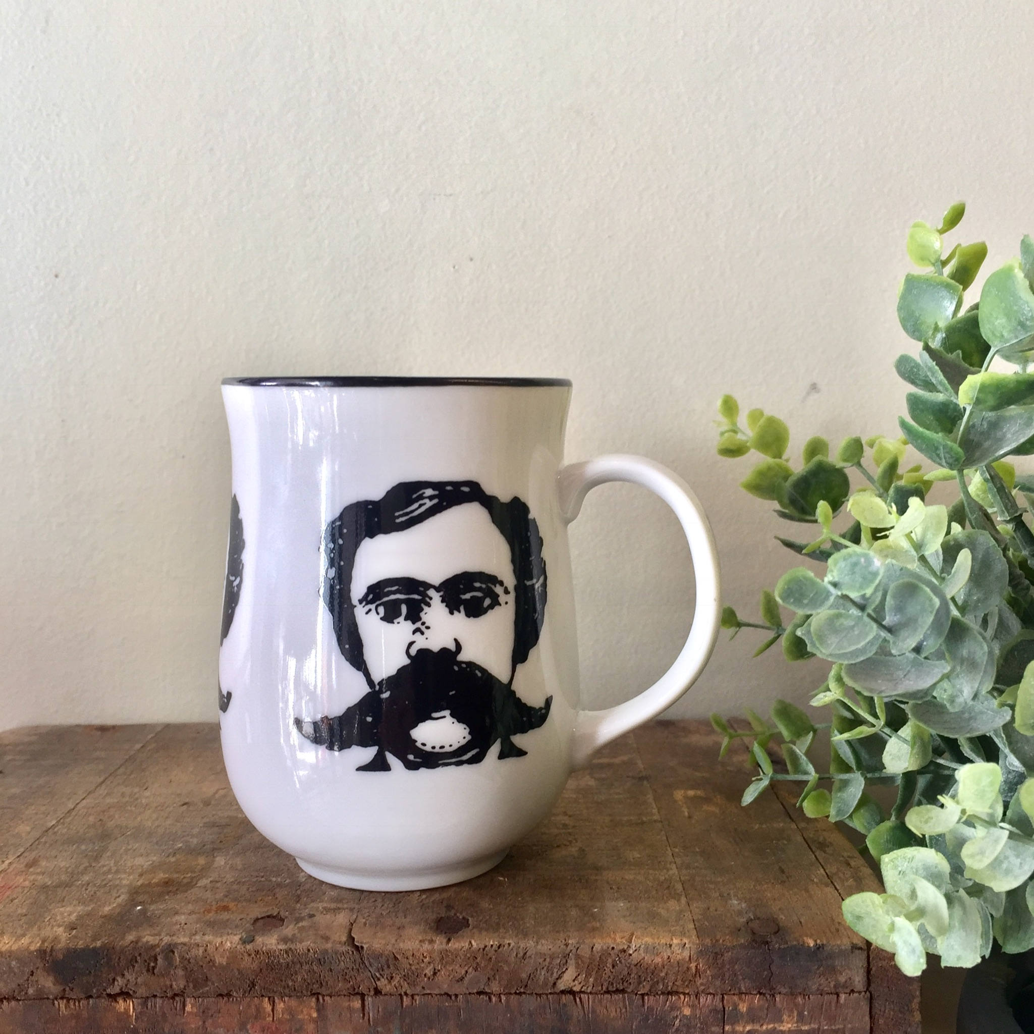 Mustache Mug | Mustache Protector Mug | Coffee Mug | Gift for Him | Gift for Dad | Ceramic | Tea