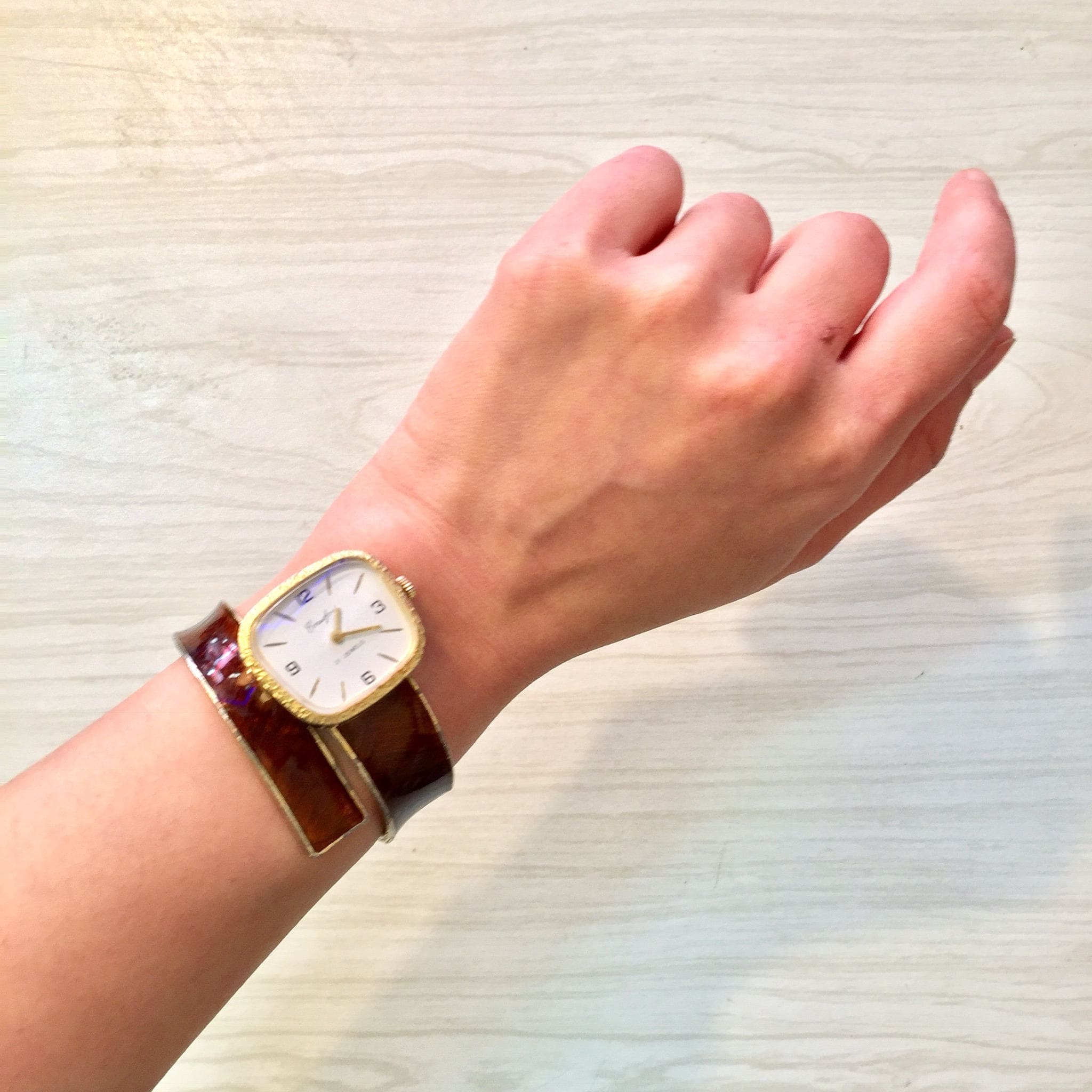 Vintage Crawford Watch | Women's Watch | 21 Jewel Movement | Wind Up Women's Watch | Women's Jewelry | Cuff Hinged Clasp Watch | Bracelet