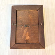 Antique Wooden Picture Frame | Ornate Gold Gilt Wooden Picture Frame | Vintage Home Decor | Wall Art | Hanging Wall Art | Wood Carved