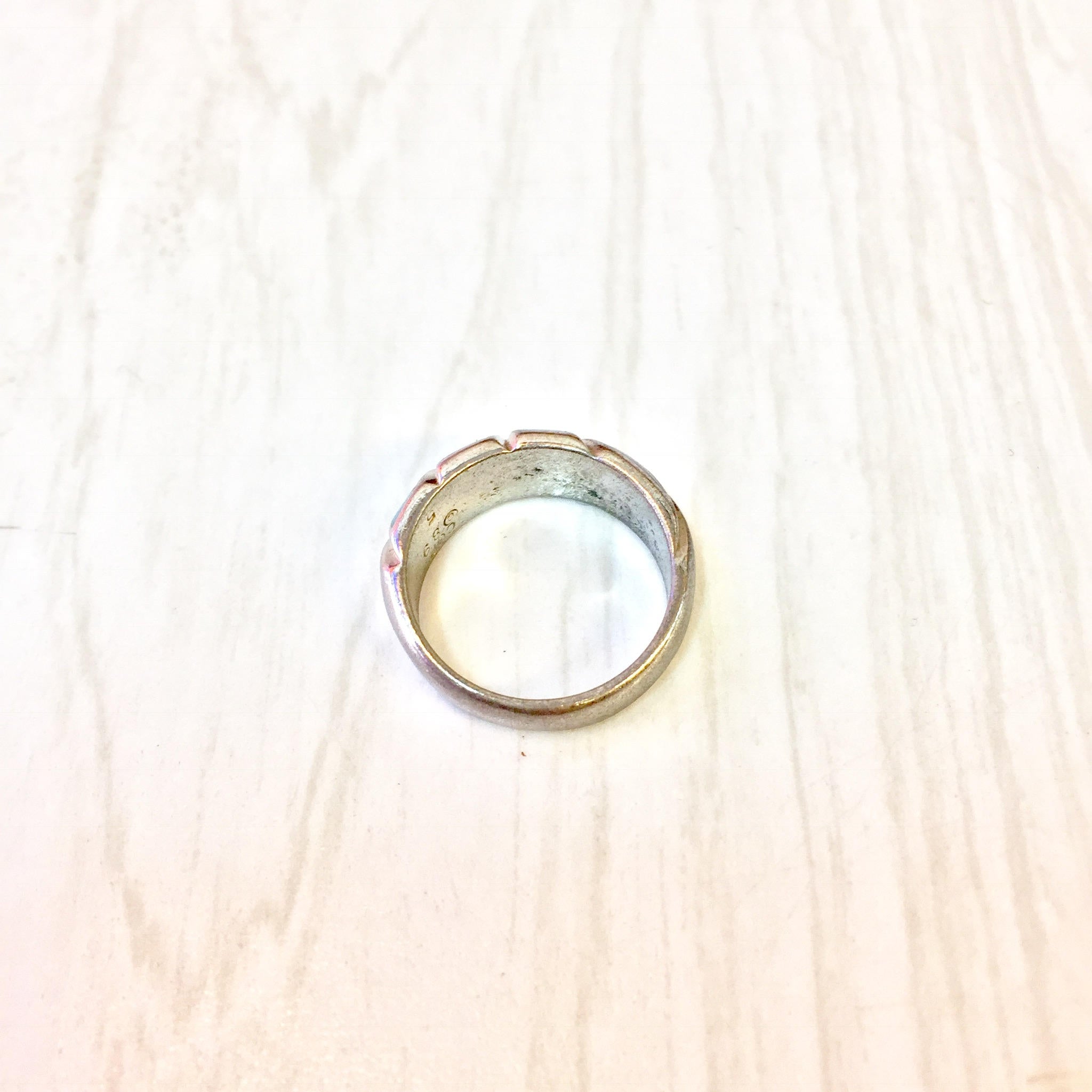 Vintage Silver Ring | Vintage Jewelry | Sterling Silver Ring | Turquoise Jewelry | Turquoise Stone | Southwestern Ring | Onyx Ring | Blue