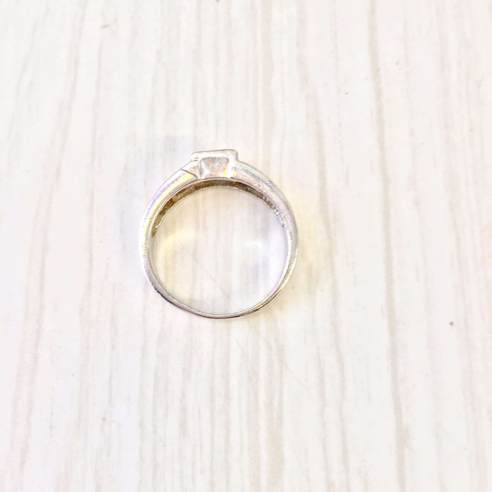 Vintage Silver Ring | Sterling Silver Ring | Blue Topaz Ring | Light Blue Gemstone | Vintage Jewelry | Silver Jewelry | Blue Topaz | Ring