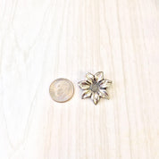 Vintage Flower Brooch | Vintage Jewelry | Sterling Silver Pin | Small Brooch | Flower Jewelry | Sterling Silver | Brooch | Pin | Flower