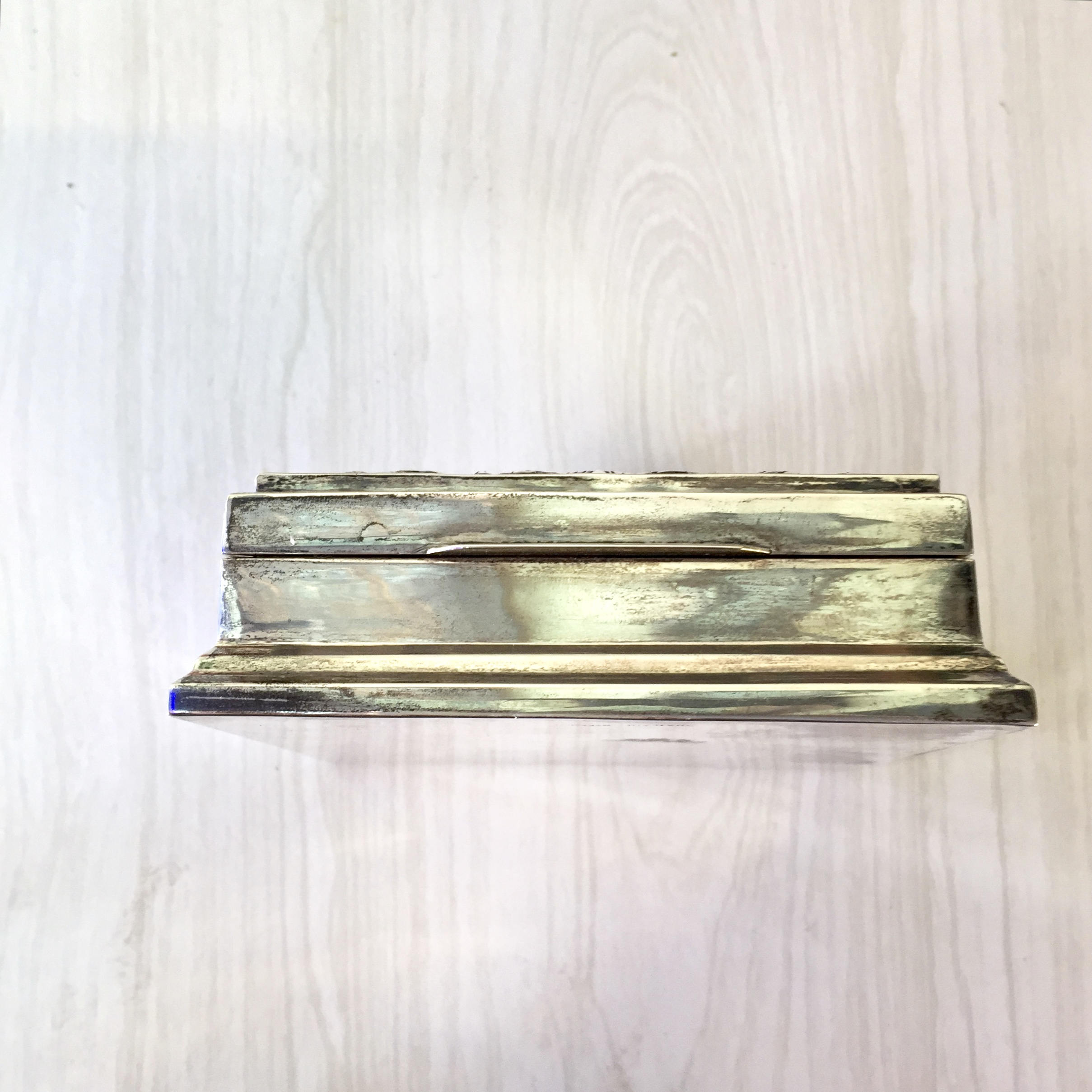 Sterling Silver Jewelry Box | Asian Sterling Silver Box | Trinket Box | Buddha Trinket Box | Thai Goddess Box | Engraved Sterling Silver |