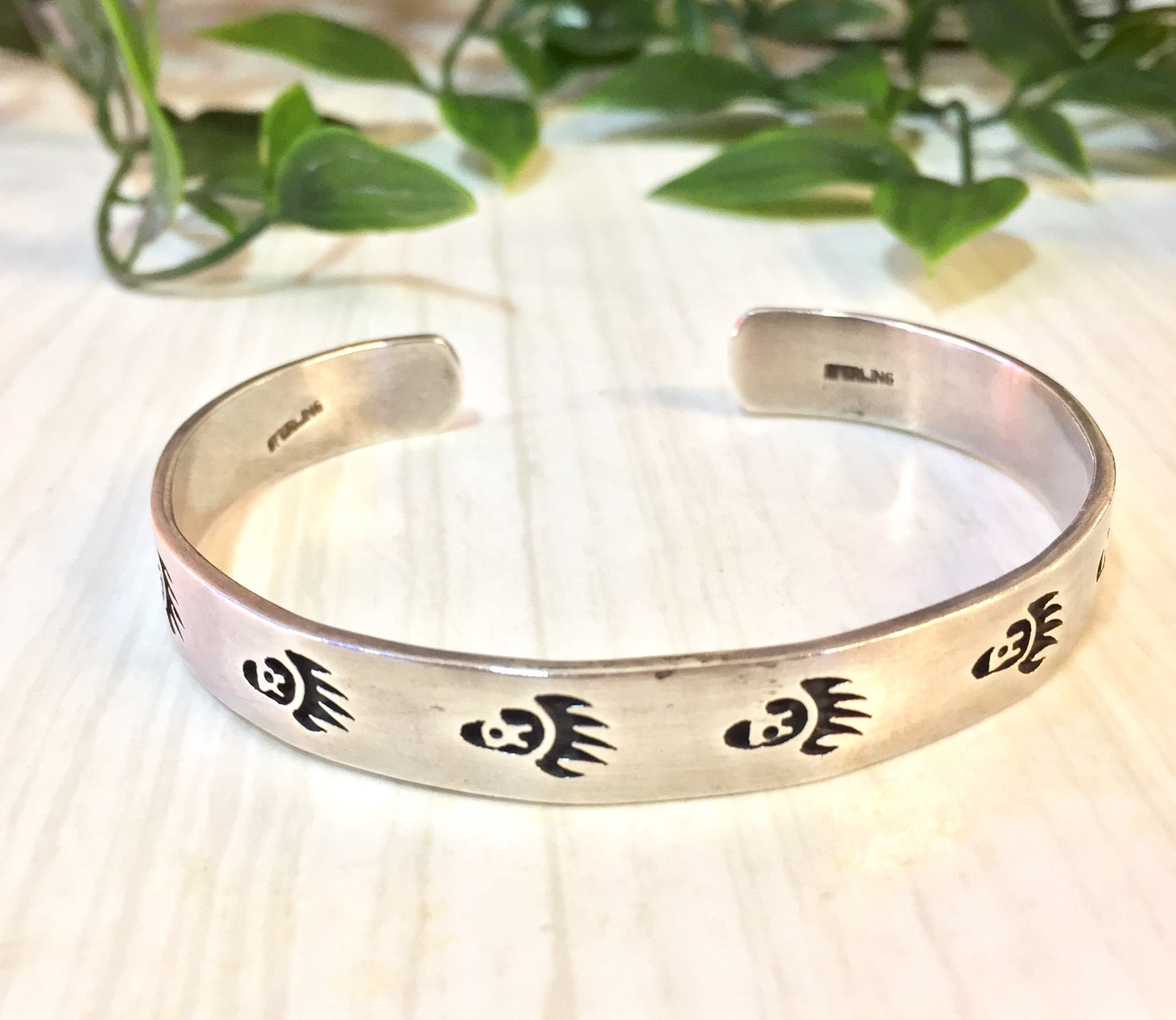 Vintage Silver Bracelet | Silver Cuff Bracelet | Bear Paw Bracelet | Native American Jewelry | Vintage Jewelry | Bear Paw | Valentines Day