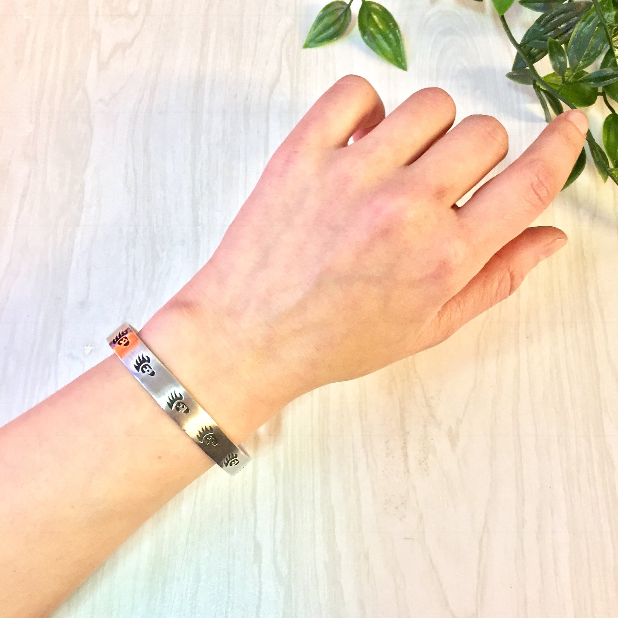 Vintage Silver Bracelet | Silver Cuff Bracelet | Bear Paw Bracelet | Native American Jewelry | Vintage Jewelry | Bear Paw | Valentines Day