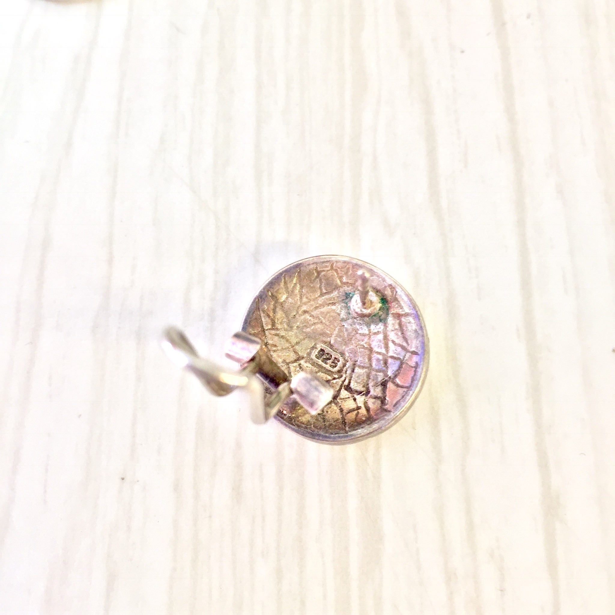 Vintage Silver Earrings | Abalone Earrings | Mother of Pearl | Vintage Jewelry | Earrings | Mosaic Jewelry | Abalone Shell | Valentines Day
