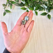Vintage Silver Earrings | Abalone Earrings | Mother of Pearl | Vintage Jewelry | Earrings | Mosaic Jewelry | Abalone Shell | Valentines Day