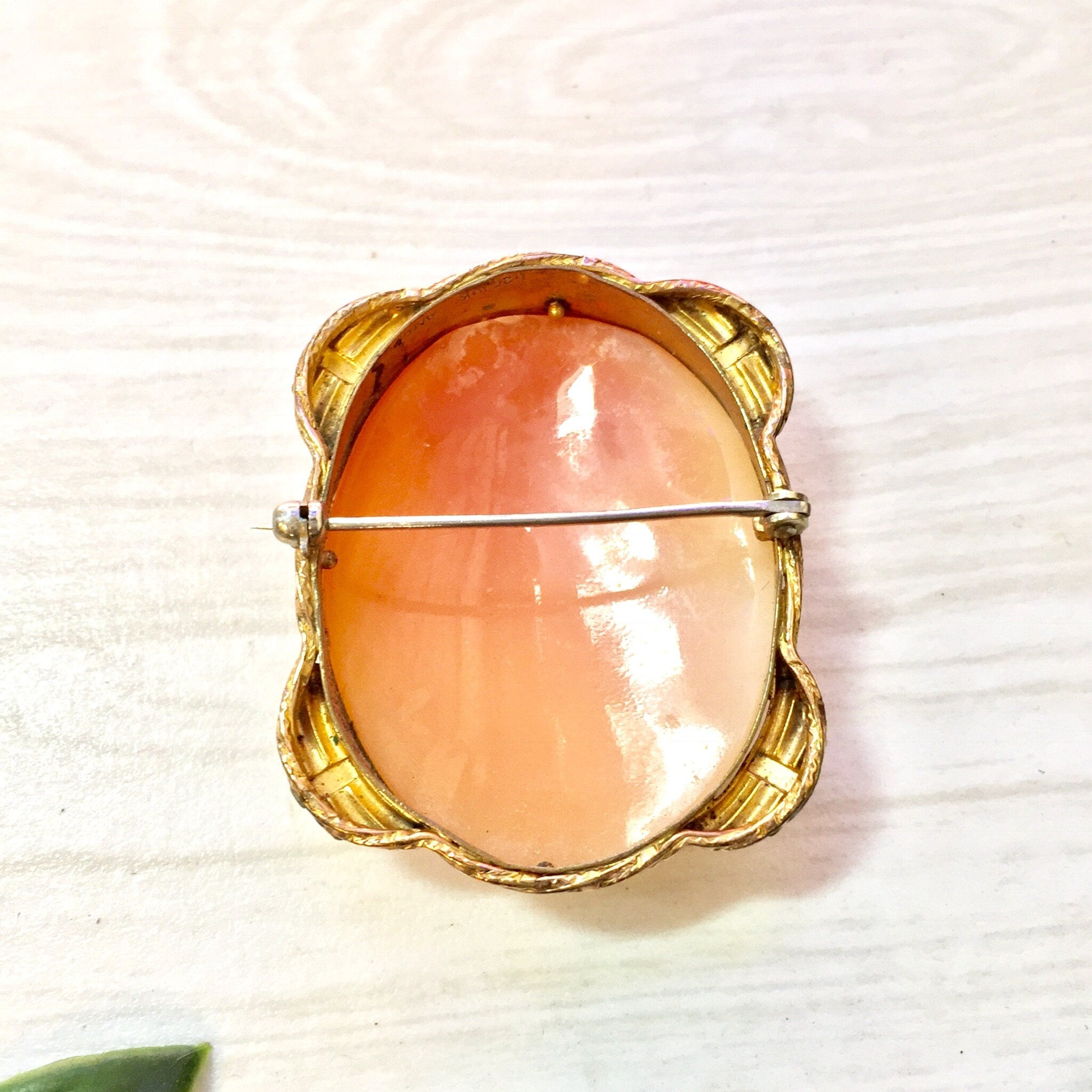 Vintage Cameo Brooch | Cameo Jewelry | Vintage Jewelry | Gold Filled | 10 Karat | Yellow Gold | Brooch | Pin | Cameo | Gold | Valentines Day