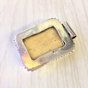 Vintage Mahjong Tile Pendant | Sterling Silver and Mahjong Tile Pendant | Vintage Pendant | Mah Jongg Tile Jewelry | Vintage Sterling Silver