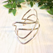 Vintage Silver Bracelet | Cuff Bracelet | Vintage Jewelry | Abstract Jewelry | Sterling Silver | Bracelet | Cuff | Vintage Silver | Jewelry