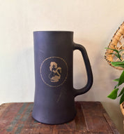 Tall Black Playboy Beer Mug | Playboy Coffee Mug | Matte Black Mug | Burlesque | Strip Tease | The Playboy Club | Beer | tea | Bar | Playboy