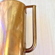 Large Copper Water Pitcher | Vintage Water Pitcher | Copper Home Decor | Vintage Home Decor | Industrial Style | Large Water Vessel | Gift