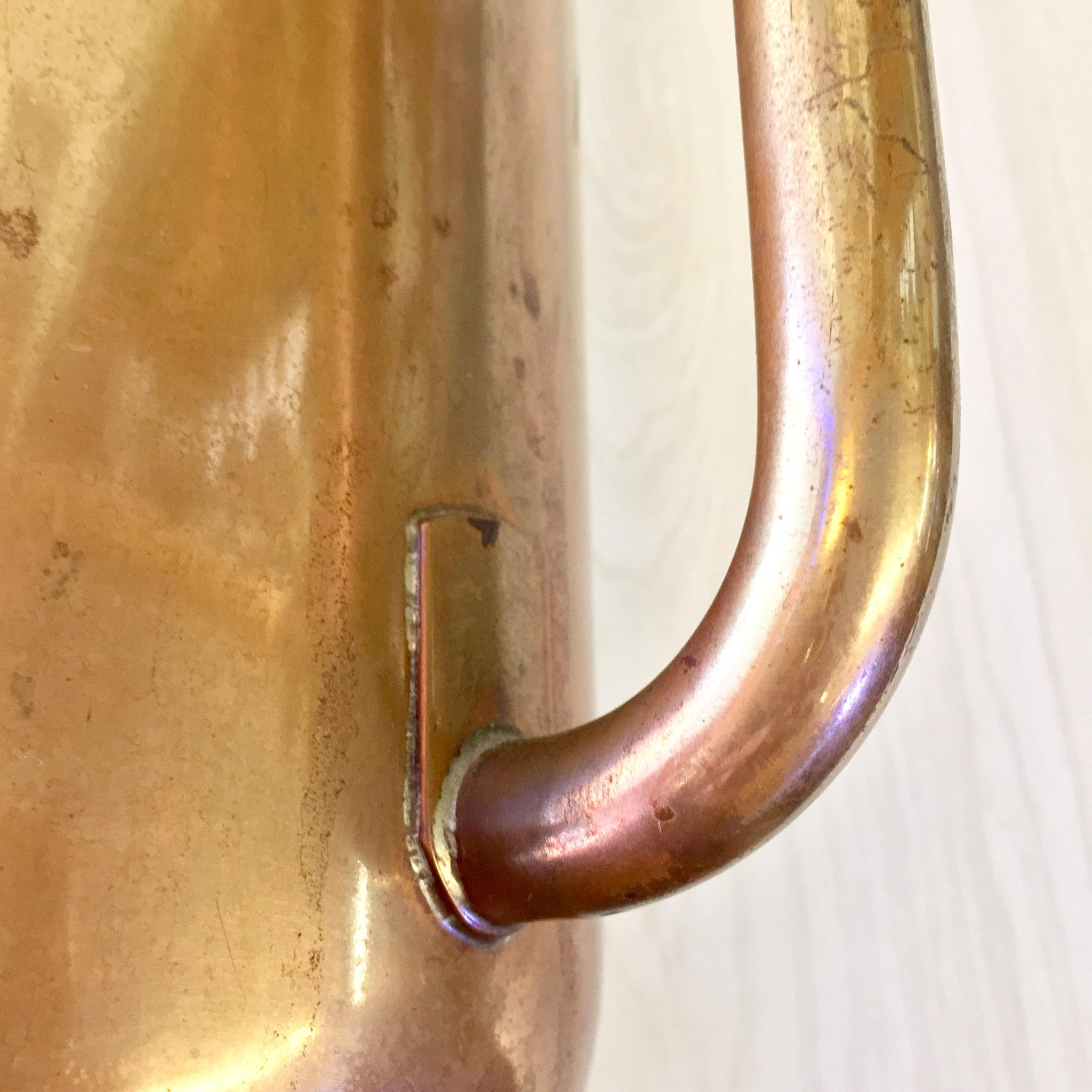 Large Copper Water Pitcher | Vintage Water Pitcher | Copper Home Decor | Vintage Home Decor | Industrial Style | Large Water Vessel | Gift