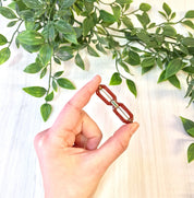 Vintage Red Brooch | Vintage Jewelry | Carnelian Brooch | Vintage Pin | Brooch | Jewelry | Red | White | Green | Carnelian Jewelry | Gift
