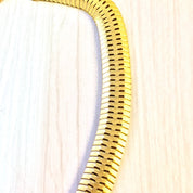 Vintage Necklace | Gold Tone | Gold Necklace | Vintage Jewelry | Statement Necklace | Link Necklace | Costume Jewelry | Valentines Day