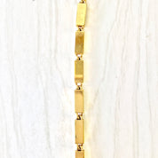 Vintage Gold Tone Monet Necklace | Monet Jewelry | Vintage Necklace | Gold Tone Jewelry | Gold Link Necklace | Holiday Gift Idea |
