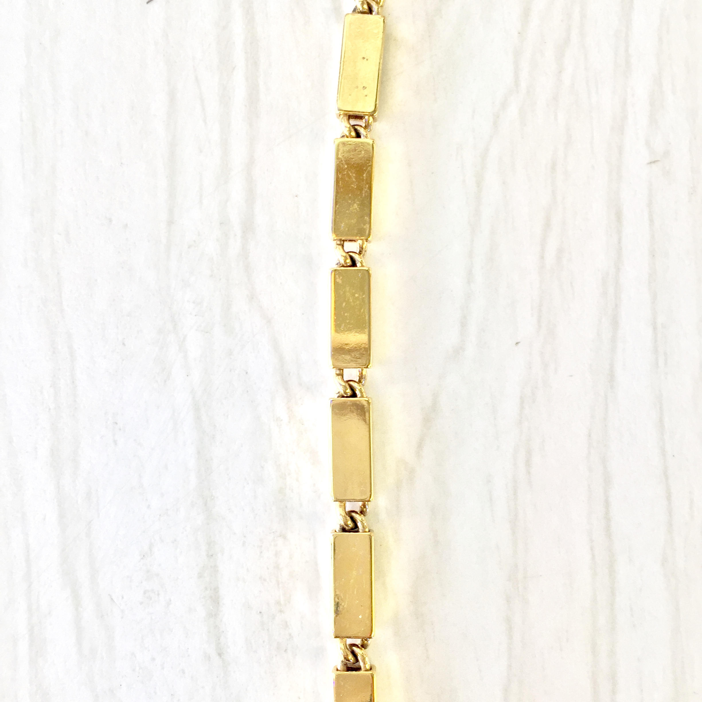 Vintage Gold Tone Monet Necklace | Monet Jewelry | Vintage Necklace | Gold Tone Jewelry | Gold Link Necklace | Holiday Gift Idea |