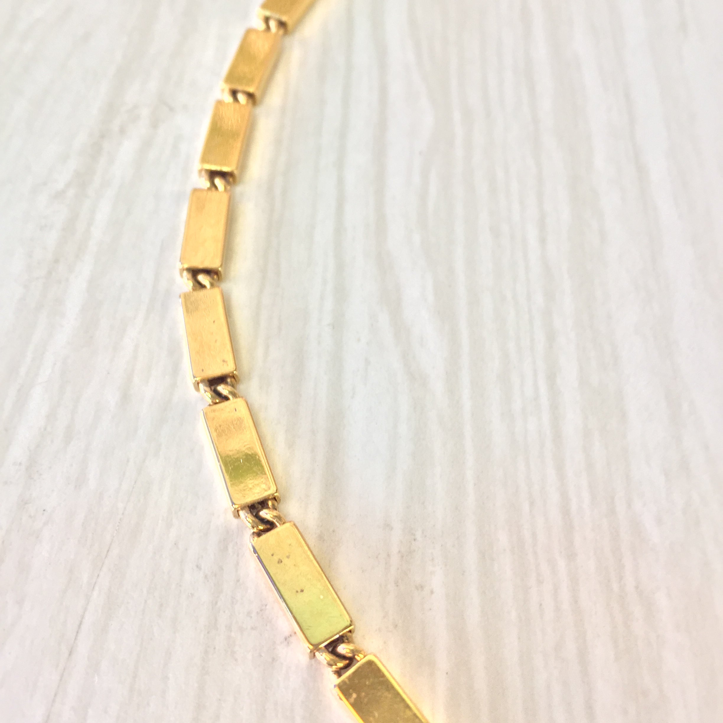 Vintage Gold Tone Monet Necklace | Monet Jewelry | Vintage Necklace | Gold Tone Jewelry | Gold Link Necklace | Holiday Gift Idea |