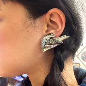 1970's Fashion Clip On Earrings | Parrot Earrings | Costume Jewelry | Vintage Jewelry | Earrings | Vintage Fashion | Holiday Gift Idea