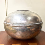 Hand Hammered Metal Planter | Metal Pot | Vintage Home Decor | Large Planter | Bohemian Home | Boho Decor | Home Decor | Holiday Gift Idea
