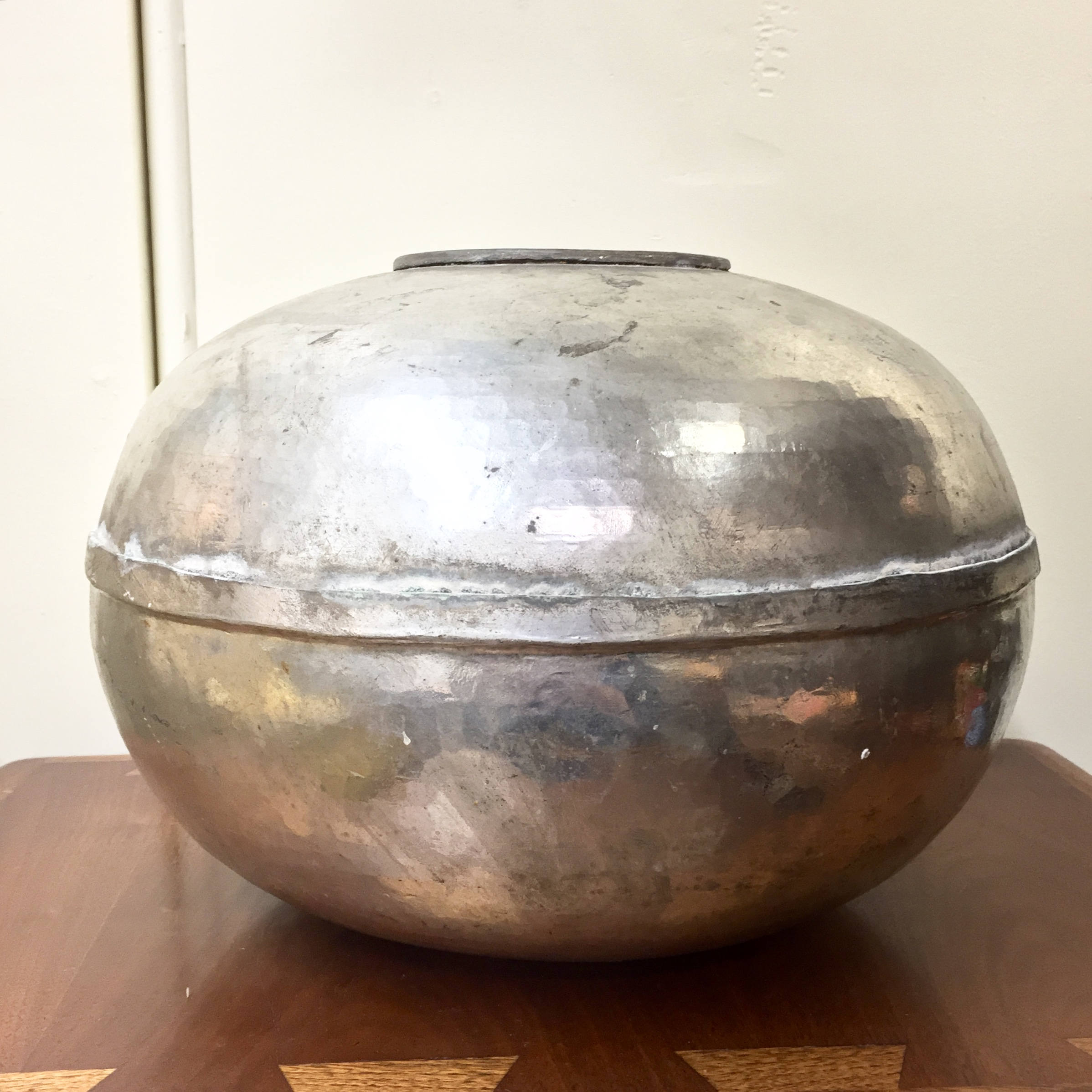 Hand Hammered Metal Planter | Metal Pot | Vintage Home Decor | Large Planter | Bohemian Home | Boho Decor | Home Decor | Holiday Gift Idea