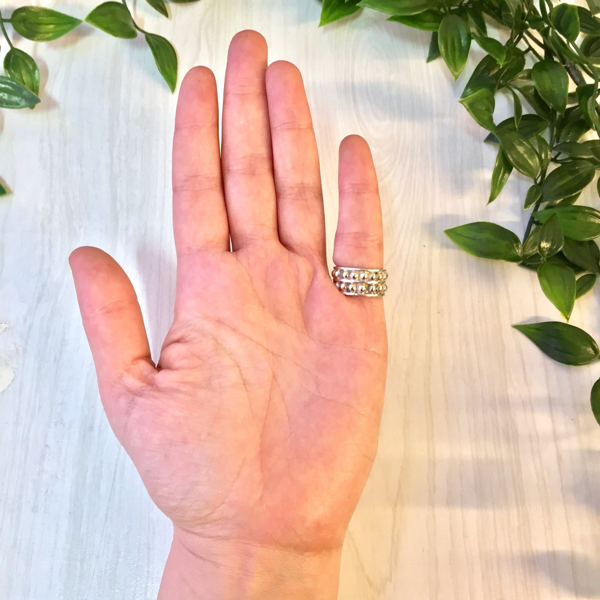 Vintage Silver Ring | Vintage Jewelry | Sterling Silver | Mexican Jewelry | 925 | Ring | Vintage Silver | Stacked Ring | Ball Ring | Gift
