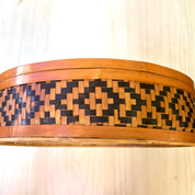 Vintage Chinese Steamer | Dumpling Steamer | Rice Steamer | Woven Basket | Woven Bamboo | Steam Box | Woven Steamer | Rustic Decor | Gift