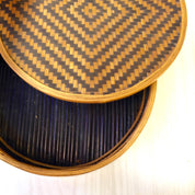 Vintage Chinese Steamer | Dumpling Steamer | Rice Steamer | Woven Basket | Woven Bamboo | Steam Box | Woven Steamer | Rustic Decor | Gift