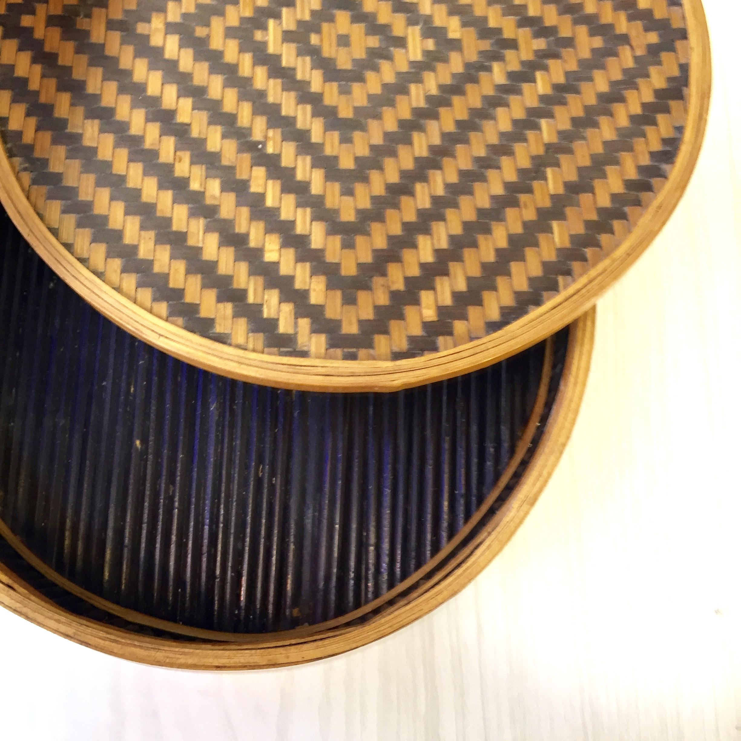 Vintage Chinese Steamer | Dumpling Steamer | Rice Steamer | Woven Basket | Woven Bamboo | Steam Box | Woven Steamer | Rustic Decor | Gift