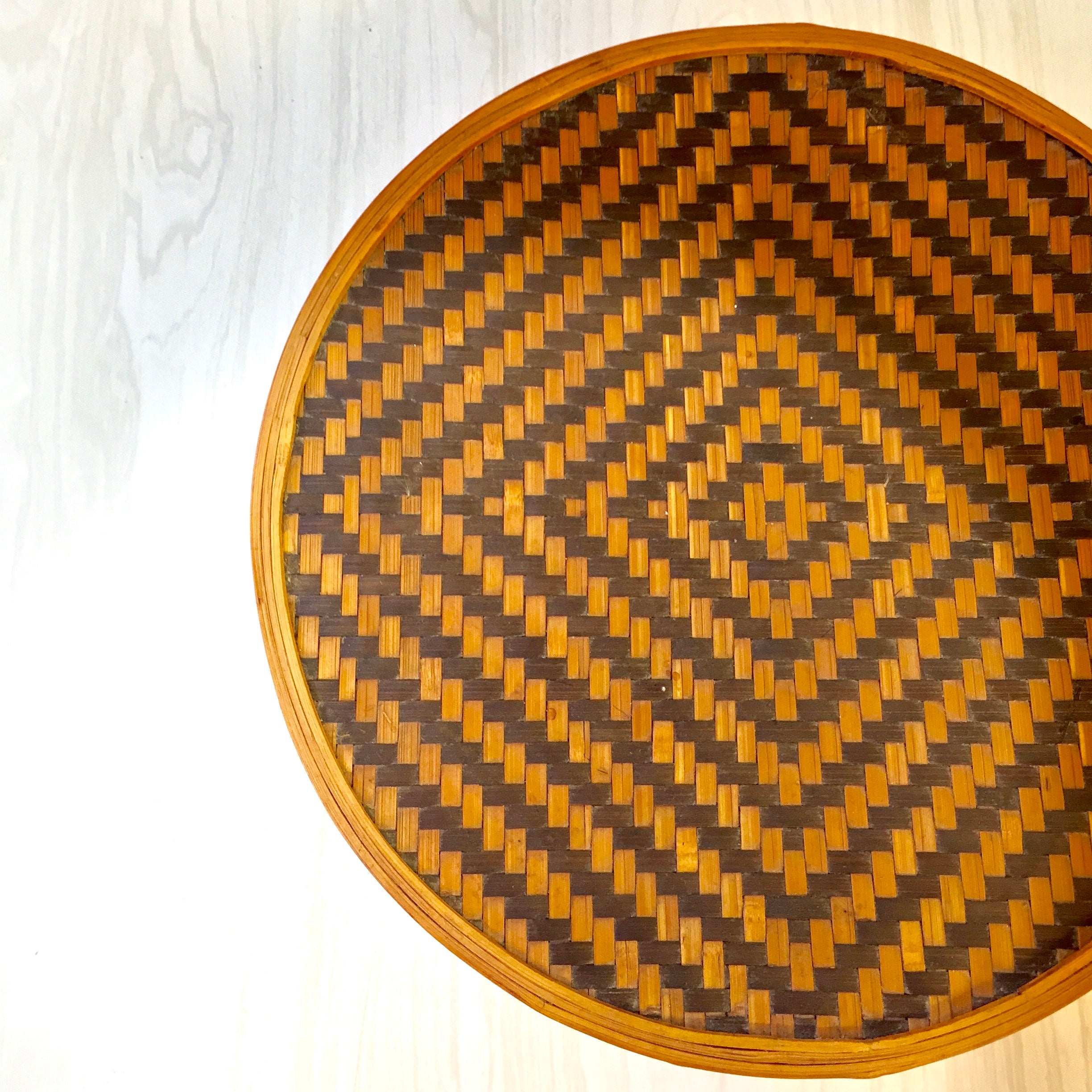Vintage Chinese Steamer | Dumpling Steamer | Rice Steamer | Woven Basket | Woven Bamboo | Steam Box | Woven Steamer | Rustic Decor | Gift