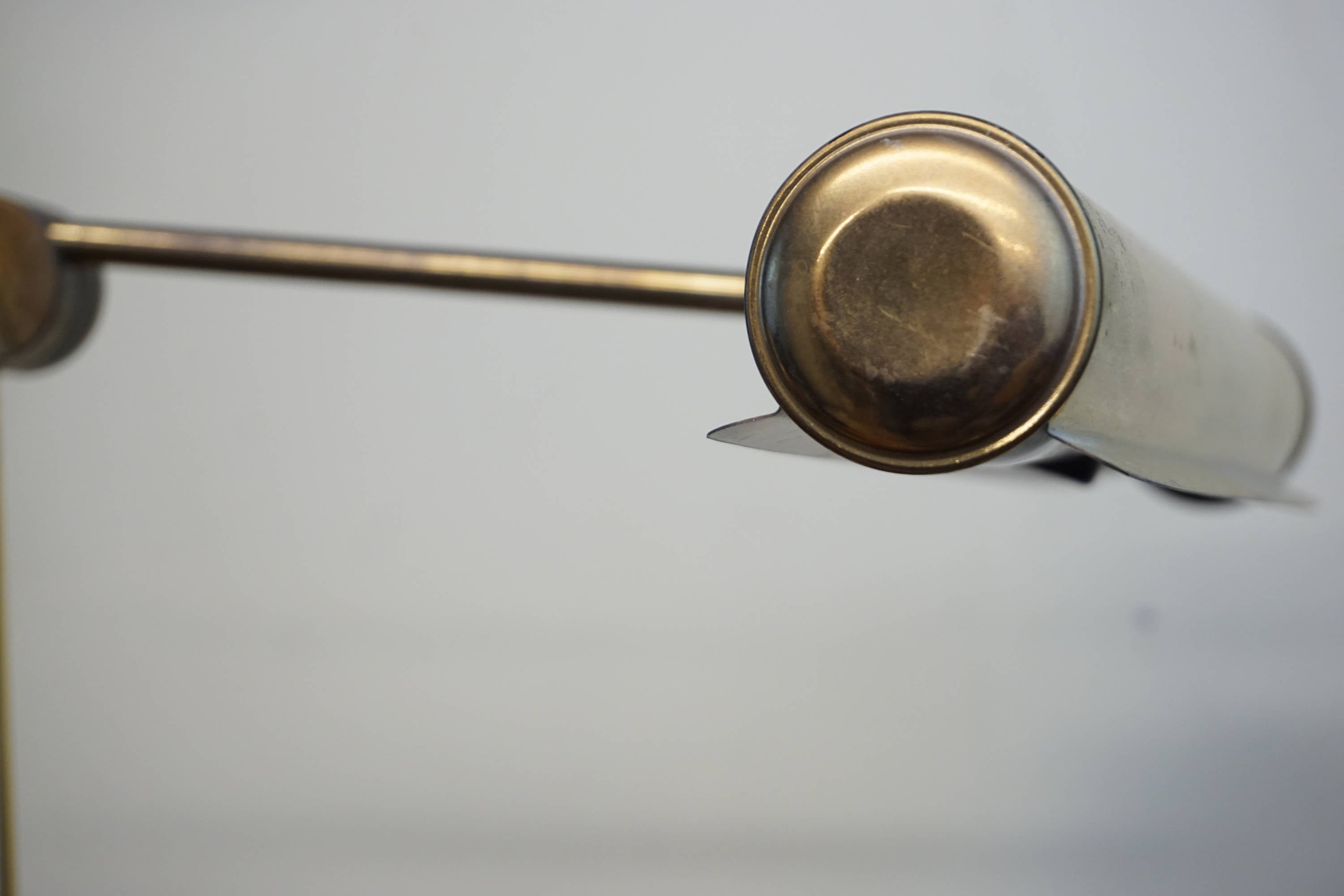 Vintage Brass Table Lamp | Brass Desk Lamp | Midcentury Modern Lamp | Brass Lamp | MCM Home Decor | MCM | Vintage Home Decor |