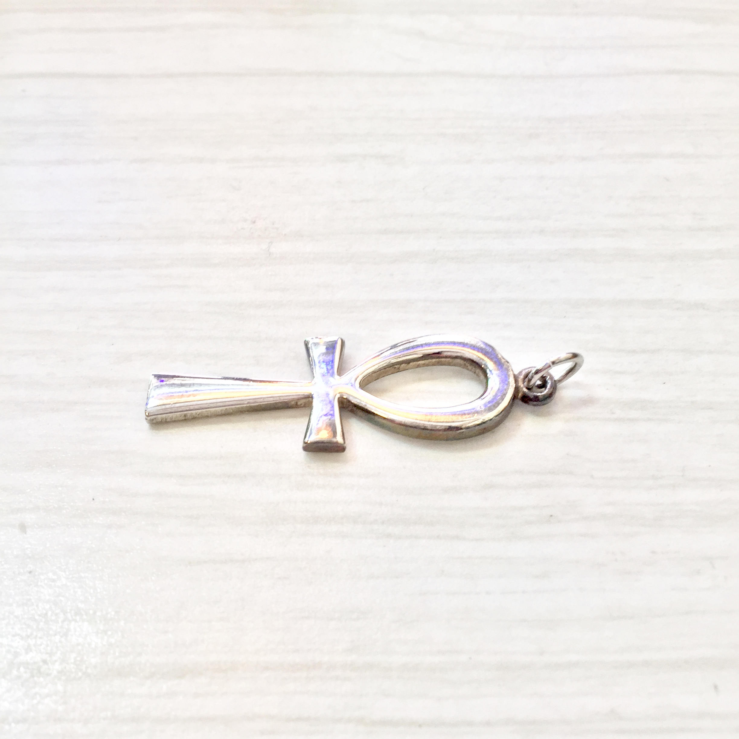 Sterling Silver Ankh Pendant | Egyptian Ankh | Silver Ankh Pendant | Vintage Pendant | Necklace | Egypt | Egyptian | Symbol of Life | Gift