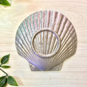 Vintage Pewter Ash Tray | Shell Tray | Seashell Ashtray | Pewter Dish | Catch All Dish | Jewelry Dish | Ring Dish | Pewter Ashtray | Pewter