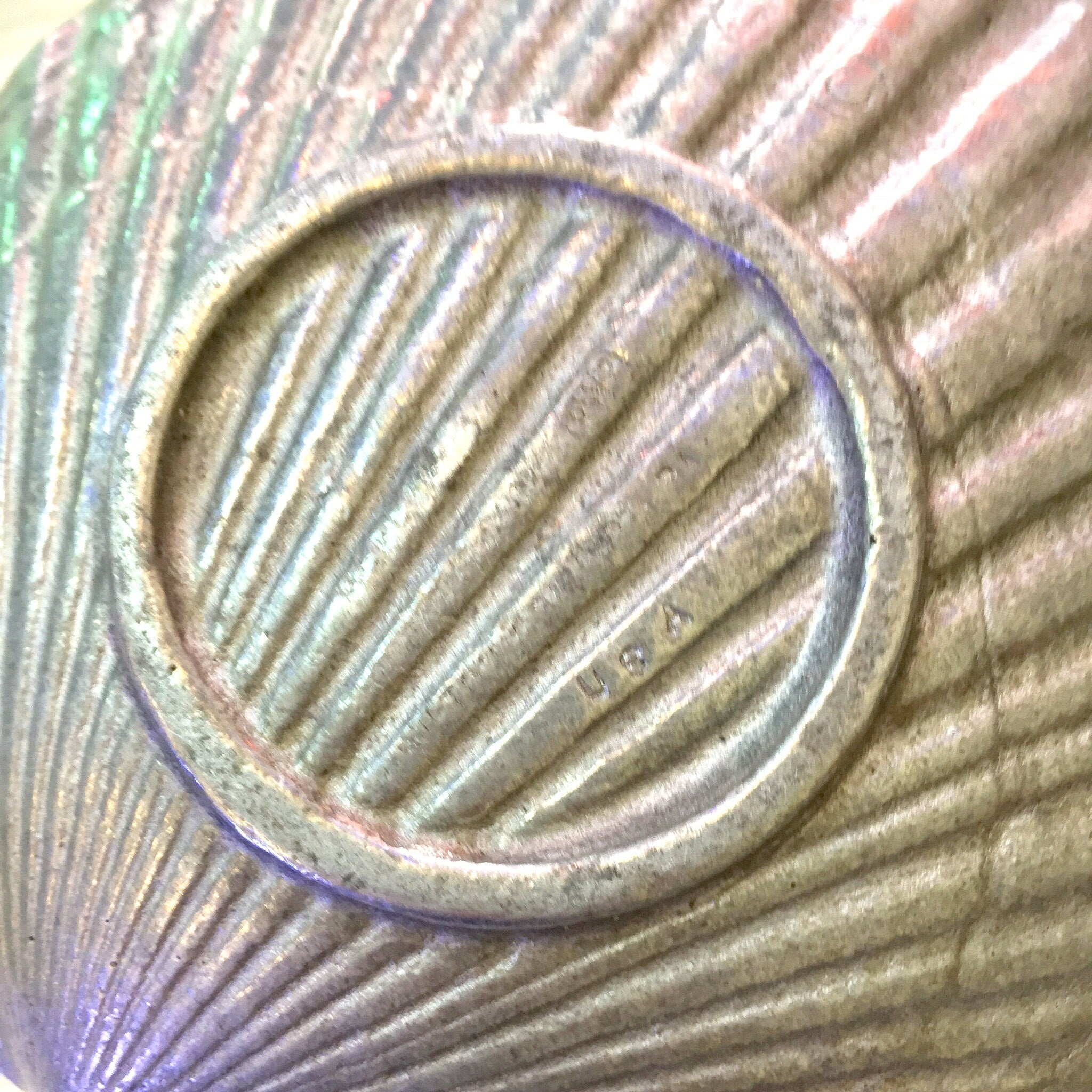 Vintage Pewter Ash Tray | Shell Tray | Seashell Ashtray | Pewter Dish | Catch All Dish | Jewelry Dish | Ring Dish | Pewter Ashtray | Pewter