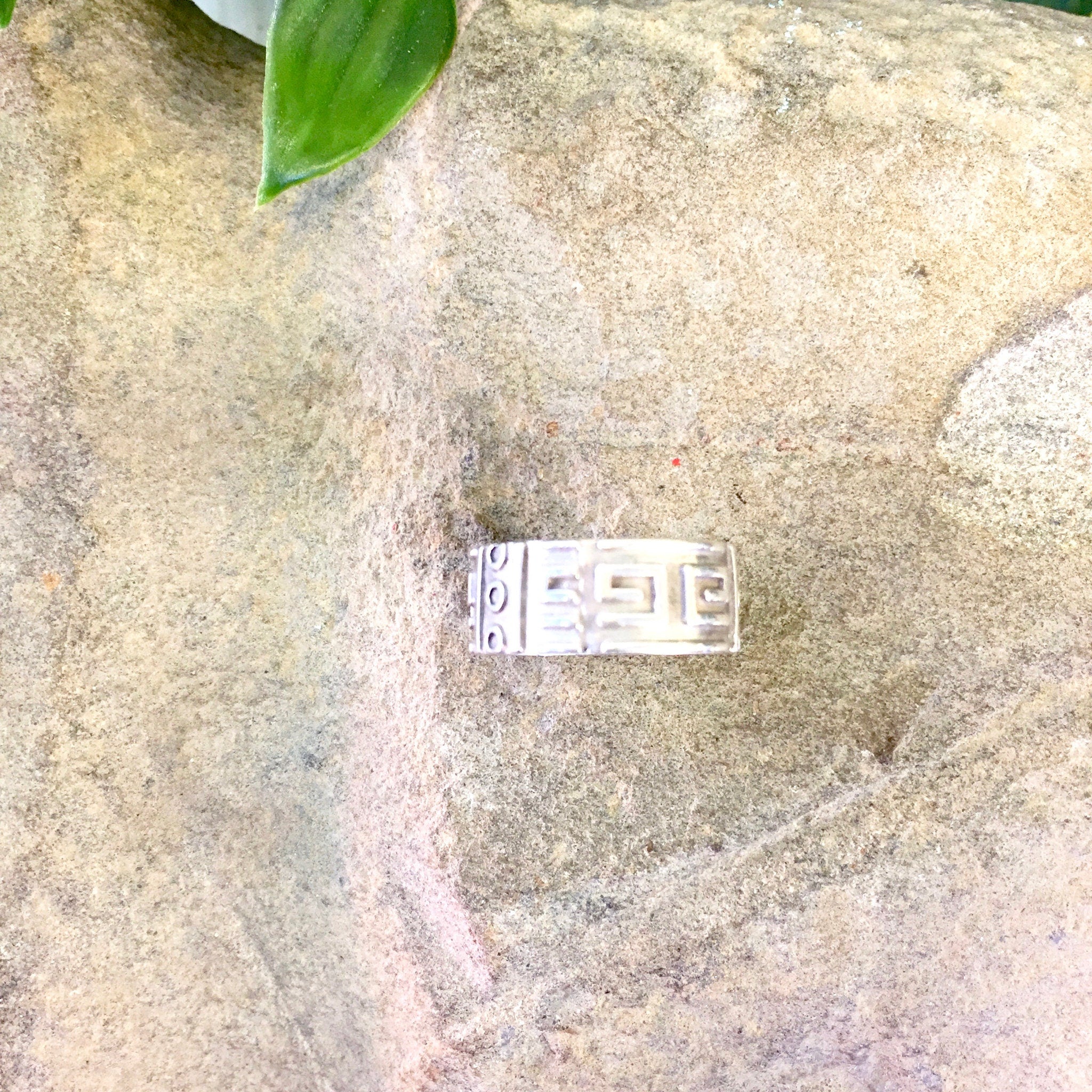 Vintage Silver Ring, Vintage Jewelry, Sterling Silver, Band, Tribal Jewelry, Geometric, Mexican Jewelry, Mother's Day Gift, 925