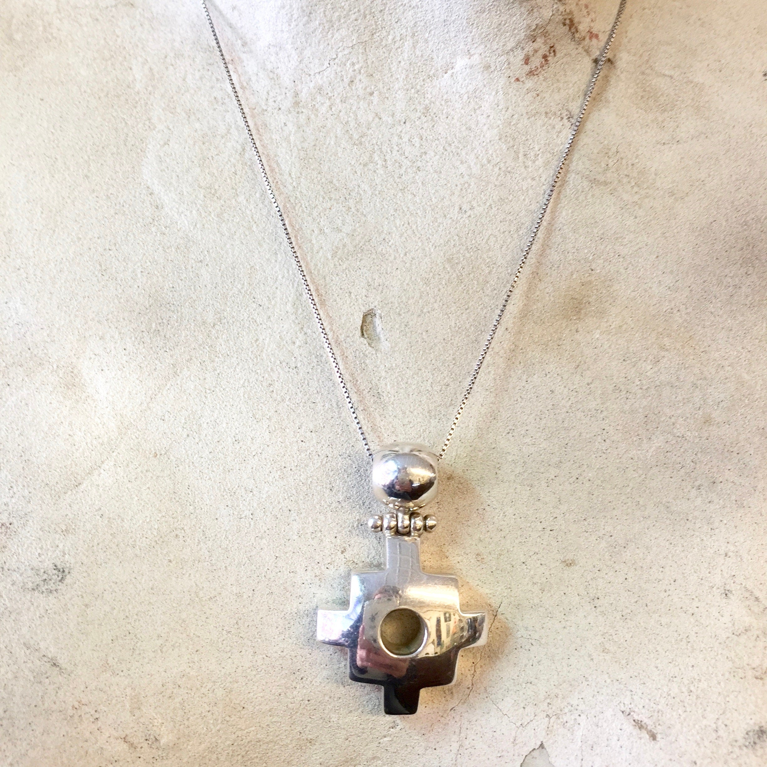 Vintage Silver Necklace, Silver Earrings, Vintage Jewelry, Jewelry Set, Abstract Jewelry, 925, 950, Necklace and Earrings, Gift Set,