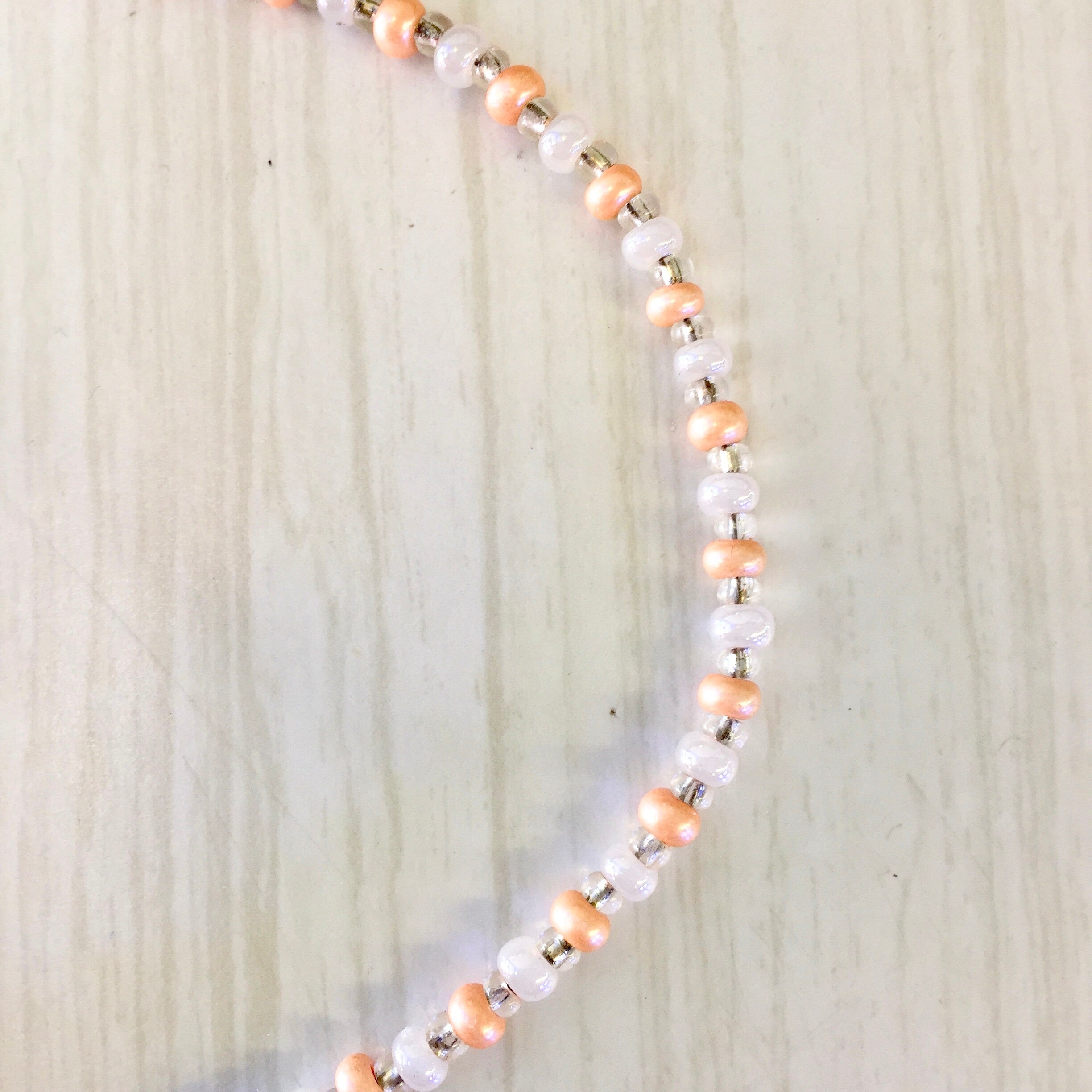 Antica Murrina Necklace, Glass Beaded Necklace, Purple, Pink, Asymmetrical Necklace, White, Blue, Beaded Jewelry, Glass Beads, Statement